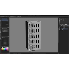 ビル 背景用 Clip Studio Assets