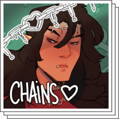 HEART CHAIN - CLIP STUDIO ASSETS