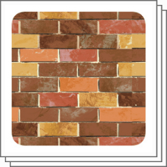 Real touch brick material 16 species - CLIP STUDIO ASSETS