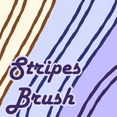 Stripes Brush - CLIP STUDIO ASSETS