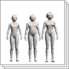 Body shape prototype U22 - CLIP STUDIO ASSETS