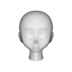 プリティOCヘッド - CLIP STUDIO ASSETS