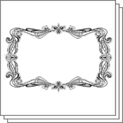 Vintage Frame - CLIP STUDIO ASSETS