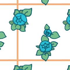 Rose Check Pattern 1-07 - CLIP STUDIO ASSETS