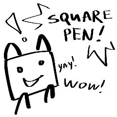 square pen - CLIP STUDIO ASSETS