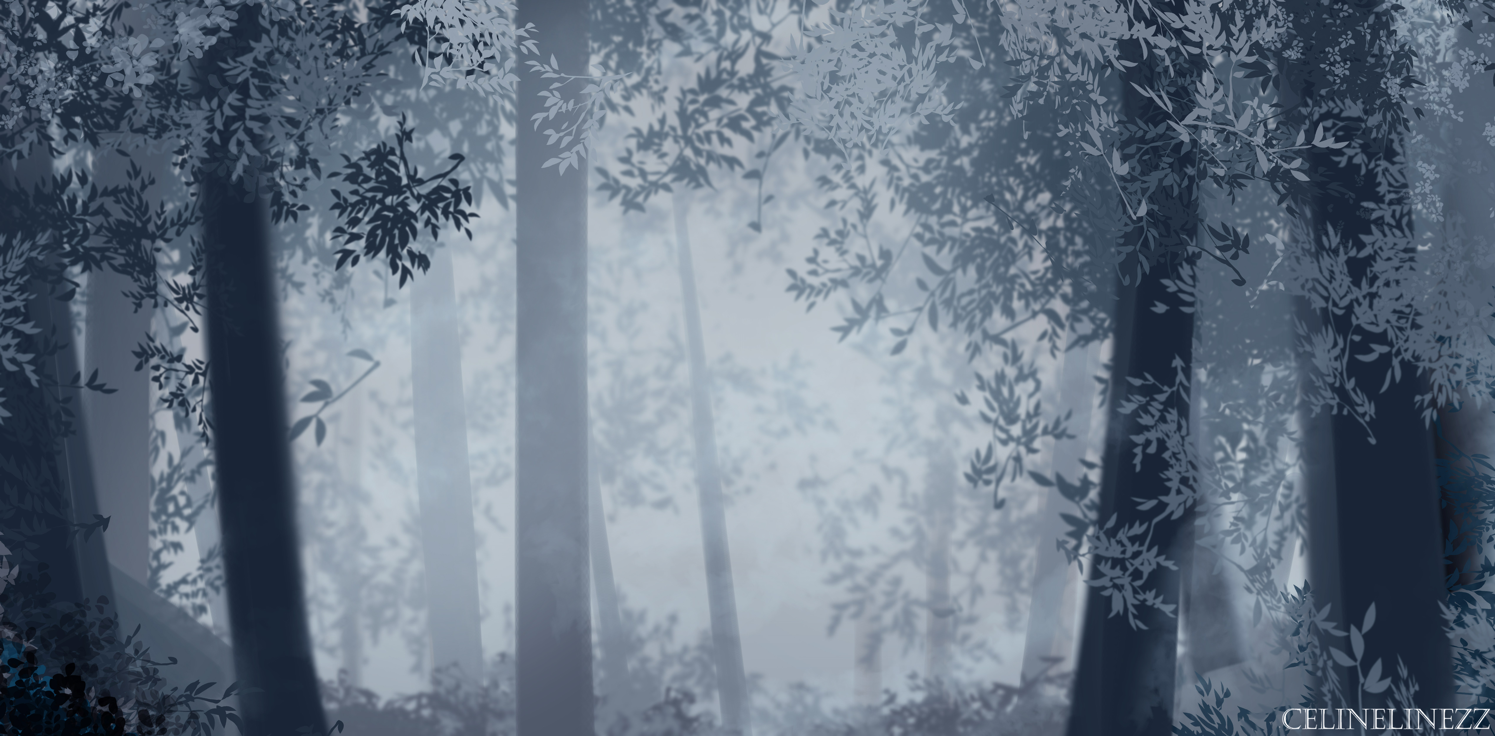 Dark Forest Background Stock Photos, Images and Backgrounds for