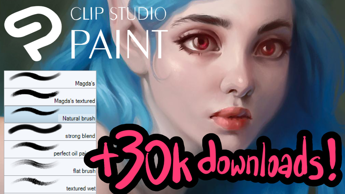Basic clip studio paint brush - CLIP STUDIO ASSETS