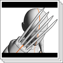 Comicbook vol.4 CLAWS - CLIP STUDIO ASSETS