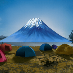 Mt Fuji Materials Clip Studio Assets