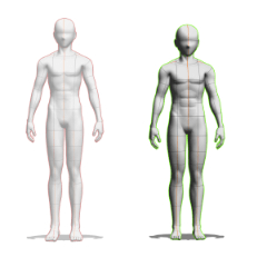 Comic Male Base - CLIP STUDIO ASSETS