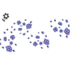 Flower group (purple) - CLIP STUDIO ASSETS