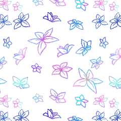 Flower Pattern 10 - CLIP STUDIO ASSETS