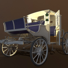 馬車b Clip Studio Assets