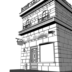 French shops - CLIP STUDIO ASSETS