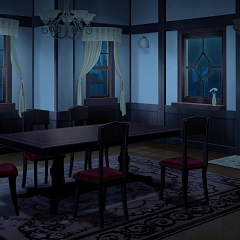Background Material Retro School Dorm Hen Living Iris023n2 Night Clip Studio Assets