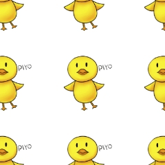 Chick Pattern 01 - CLIP STUDIO ASSETS