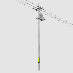 Pole (Transformer added) - CLIP STUDIO ASSETS