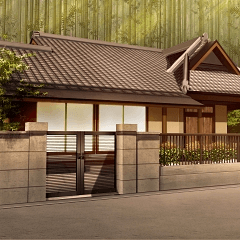 Background Material Everyday To See Hen 15 House Japanese House Iris039y Evening Clip Studio Assets