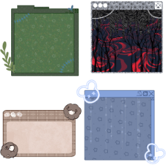 chat boxes - CLIP STUDIO ASSETS