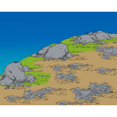 큰 돌 - CLIP STUDIO ASSETS
