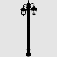 streetlight CLIP STUDIO ASSETS