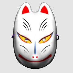 狐面 Clip Studio Assets