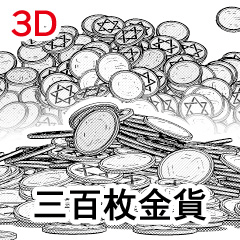 コイン山 3d Clip Studio Assets