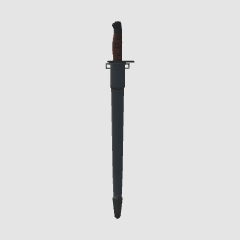 M1917銃剣 M1917bayonet - CLIP STUDIO ASSETS