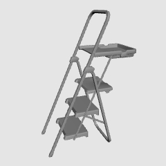 Step Ladder - CLIP STUDIO ASSETS