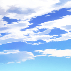 アニメ風 空 青空 Clip Studio Assets