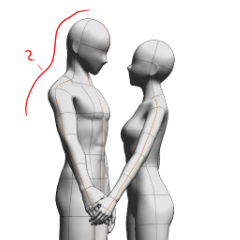 hand look 2 - CLIP STUDIO ASSETS