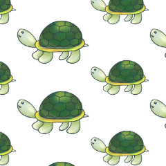 Turtle Pattern 01 - CLIP STUDIO ASSETS
