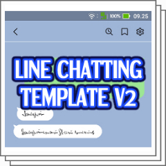 チャットメッセージ Line ホワイトバージョン Clip Studio Assets