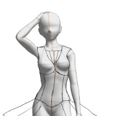 model pose - CLIP STUDIO ASSETS