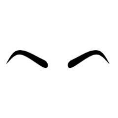 Eyebrows 6 medium - CLIP STUDIO ASSETS