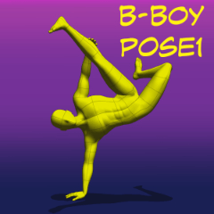 B Boy 1 - CLIP STUDIO ASSETS