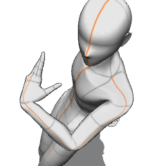 Reverent Pose CLIP STUDIO ASSETS