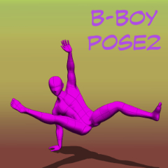 B Boy 2 - CLIP STUDIO ASSETS