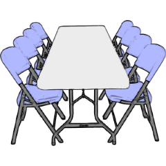LunchTable - CLIP STUDIO ASSETS