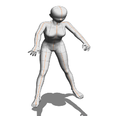 Zombie Pose Part 6 - CLIP STUDIO ASSETS