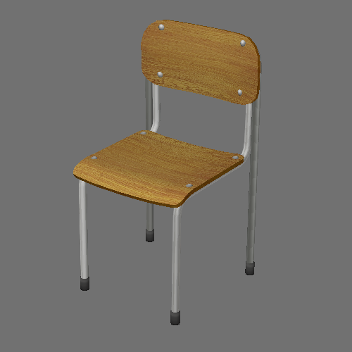 Classroom Chairs Clip Studio Assets