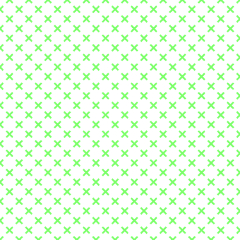 緑のXパターン - CLIP STUDIO ASSETS