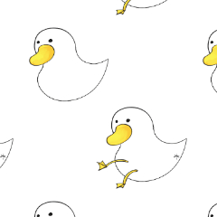 Duck Pattern 01 - CLIP STUDIO ASSETS