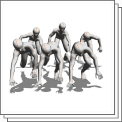 Stumbling - CLIP STUDIO ASSETS