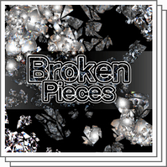 Glowing splinter crack brush - CLIP STUDIO ASSETS