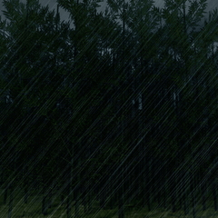 Background Material That Comes To Look Natural S011 Rain Clip Studio Assets