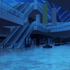 Background Material Special Edition 02_ shopping mall entrance 