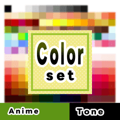 Color SET (anime TONE_277 colors) - CLIP STUDIO ASSETS