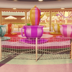 Background Material Store To See Hen 01 Coffee Cup Shop11 Y Evening Clip Studio Assets