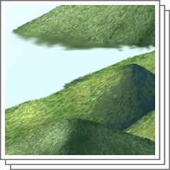 3種類の山ブラシ CLIP STUDIO ASSETS